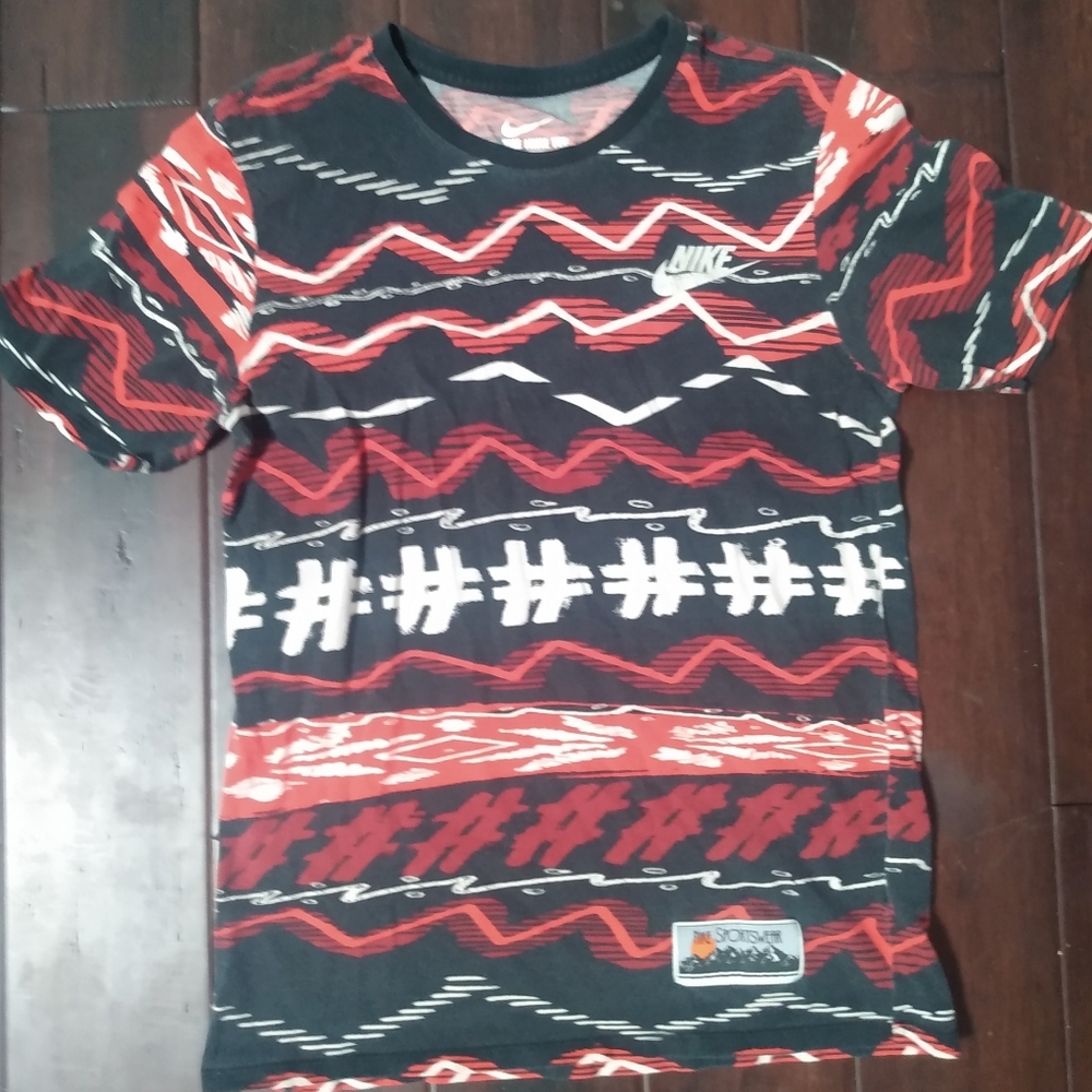 Vintage All Over Print Nike Tee